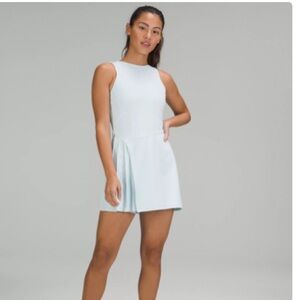 Lululemon nulux asymmetrical tennis dress powder blue